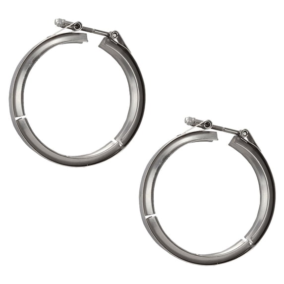 Exhaust Clamp Compatible with Freightliner Columbia Cascadia Peterbilt Kenworth - Diesel Oxidation Catalyst Exhaust Filter Clamp Replaces 2511519C1 2880213 3621545C1 674-7013 900013