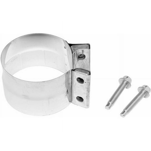 Exhaust Clamp - Compatible with 1994 - 2002 Dodge Ram 2500 5.9L 6-Cylinder 1995 1996 1997 1998 1999 2000 2001