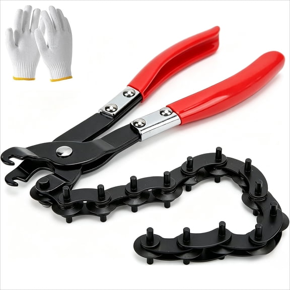 Exhaust Cutter for Pipe Removal, Precision Cutting Tool for 3/4" to 3-1/4" Pipes, Chain Muffler Pipe Cutter, Cushion Grip Pipe Cutting Tool for PVC