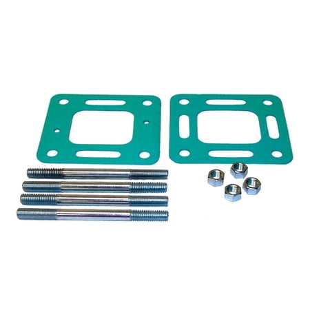 V6 V8 3.8L 4.3L 5.0L 5.7L 7.4L Exhaust Elbow Mounting Kit Compatible with 1970-2002 MerCruiser GM Center-Rise 305ci 350ci 454ci Sterndrive Riser Gasket Kit 18-8554 Engines Sierra
