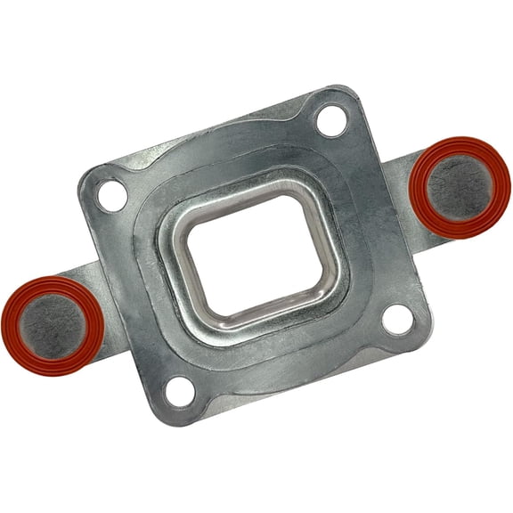 Exhaust Elbow Riser Dry Joint Gasket, Closed Replacement for MerCruiser Mercury - 27-864549A1, 27-864549A02 (Single)