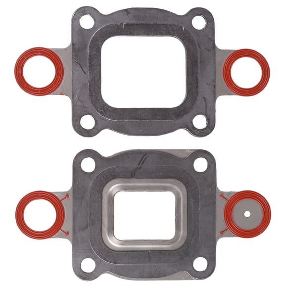 Exhaust Elbow Riser Dry Joint Gasket Set Restricted Flow Full Flow for MerCruiser 4.3L 5.0L 350 377 383 MAG MPI Replace 27-864850A02 27-864547A02