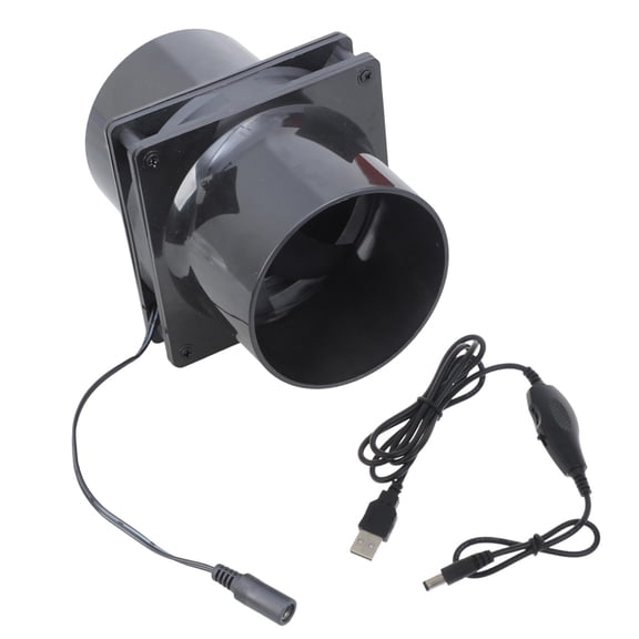 Exhaust Fan 120mm 5V Air Exhaust Extractor Fan for Soldering Exhaust Blower with Speed Controller For Heating