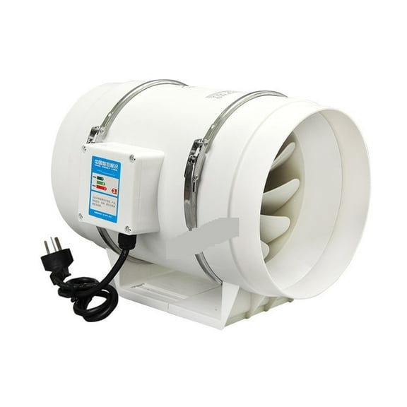 Exhaust Fan 3''4''5''6'' Silent Inline Pipe Duct Fan Bathroom Extractor Ventilation Kitchen Toilet Wall Air Clean Ventilator ,Easy to Use - 4INCH_A
