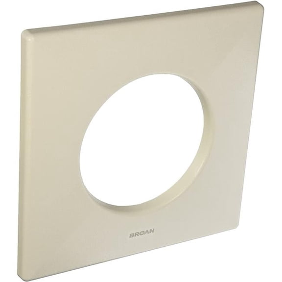 Exhaust Fan Grille with Heat Lamp Hole, White