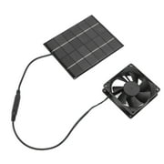 Exhaust Fan, Wide Application Solar Panel Fan Energy Saving 2W For Shed