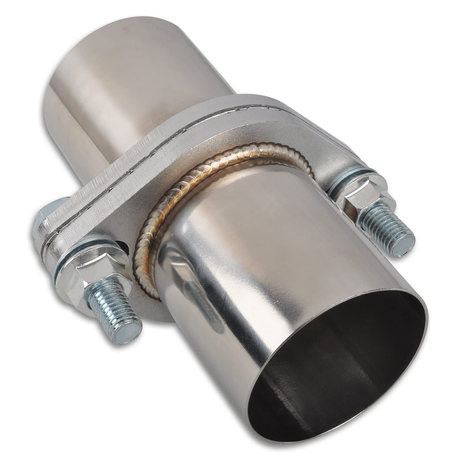 Exhaust Flange Bolts Quick Fix Repair Pipe Kit w/Gasket & Hardware, 2.5