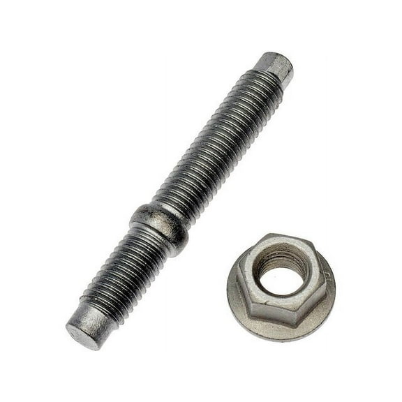 Exhaust Flange Stud and Nut - Compatible with 1997 - 2013 Chevy Corvette 1998 1999 2000 2001 2002 2003 2004 2005 2006 2007 2008 2009 2010 2011 2012