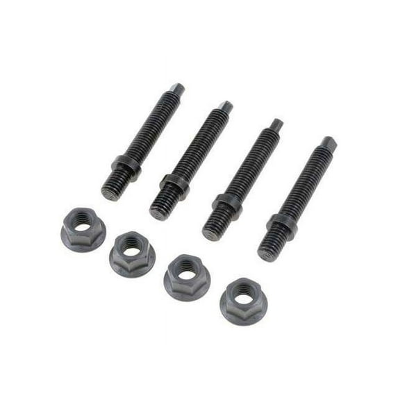 Exhaust Flange Stud and Nut - Compatible with 2001 - 2005, 2007 - 2010 Ford Explorer Sport Trac GAS 2002 2003 2004 2008 2009