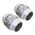 thumbnail image 1 of Exhaust Flex Pipe Stainless Steel Double Braid 2.25 x 4" x 4", 1 of 7