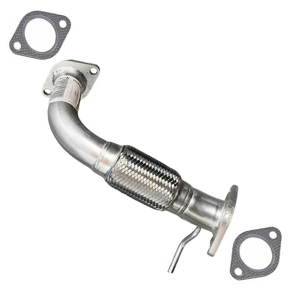 Northeastern Exhaust Stainless Steel Front Flex Pipe Fits 2011-2015 Hyundai Sonata 2.4L & 2011-2015 Kia Optima 2.4L - Direct Fit