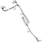 Northeastern Exhaust | Stainless Steel Front Pipe, Muffler & Resonator Exhaust Kit Fits 2007 2019 Nissan Frontier 4.0L | Includes Clamps, Bolt Kit & Gaskets | Direct-Fit Replacement