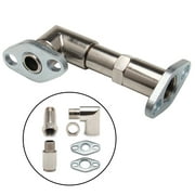 Exhaust Gas Spacer Sensor Extension Multi-Fit for 90 Degrees, Compatible with Toyota Tacoma and More