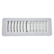 Exhaust Grill Floor Register Vent Ventilation Cover Air Vents Home Plastic,3X10In