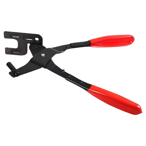 Exhaust Hanger Removal Pliers Tool, Heavy Duty Steel Exhaust System Separator Pliers For Auto Repair, Universal Fit For Most Rubber Hangers, 10.2" Length