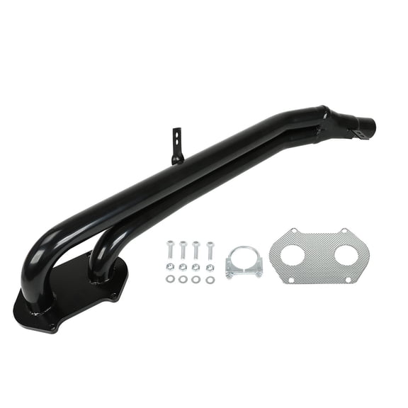 Exhaust Header for 1979-1985 Mazda RX-7 SA/FB 1.1L 1.2L 12A Engine, MT001125 Mandrel-Bent 2" Tube with 2.5" Collector, TIG Welded Performance Exhaust System Component