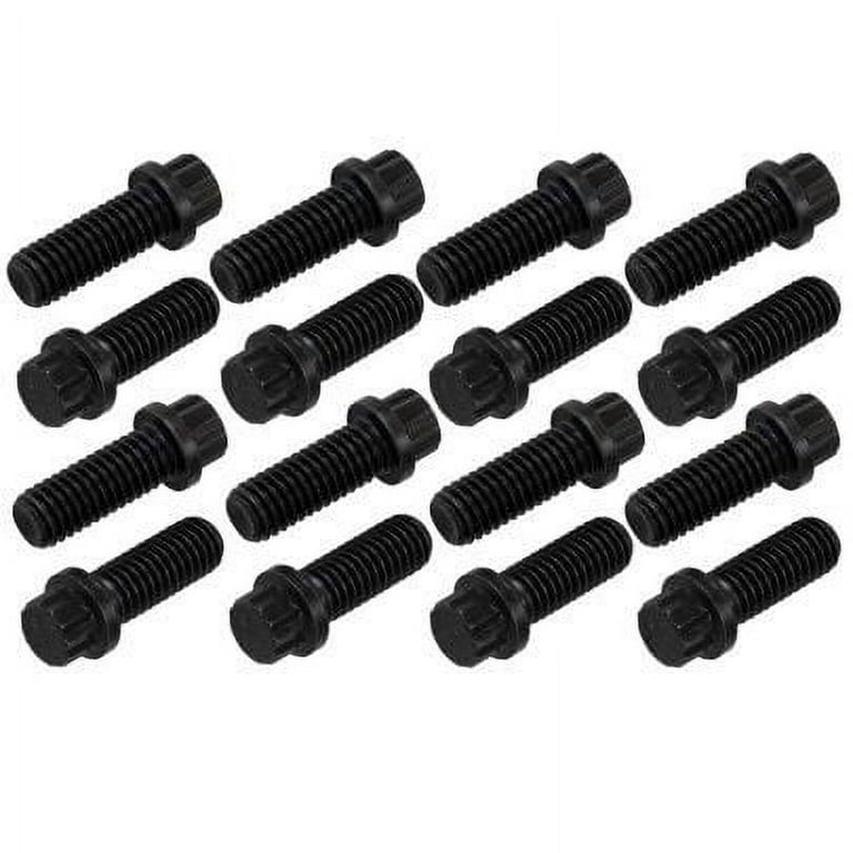 Moroso Exhaust Header Bolt Kit 12pt 3/8-16 x 1.00 (16pk) Moroso Exhaust Header Bolt Kit 12pt 3/8-16 x 1.00 (16pk)