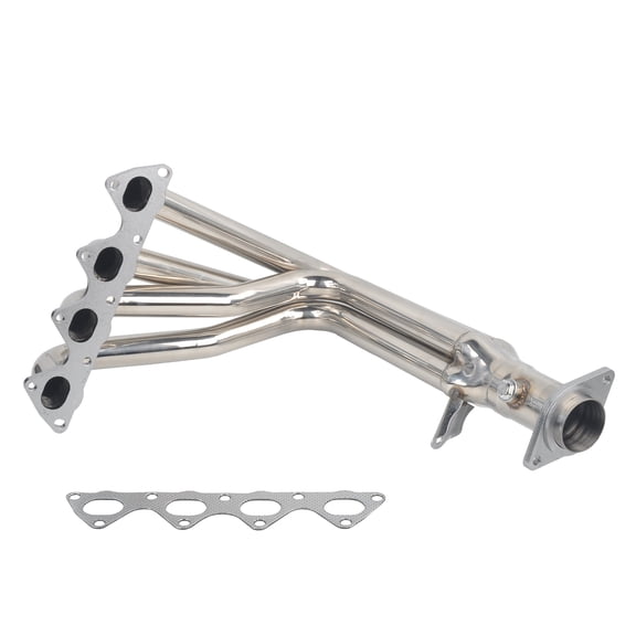 Exhaust Header for 94-97 Civic Del Sol & 94-01 Integra 1.6L/1.8L - MT001208 - 1.75"x1.25"/2.375" Inlet - Performance Upgrade