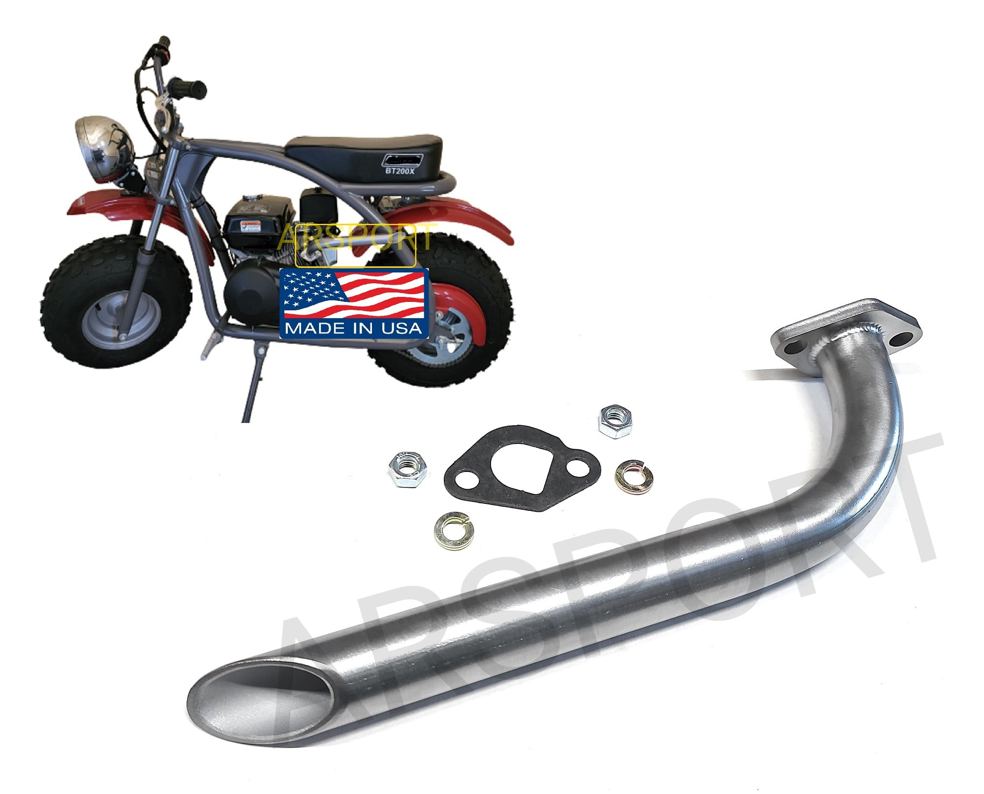 Mini deals bike muffler