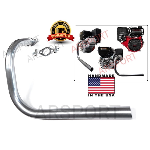 Exhaust Header pipe for Predator Max 459cc 1.25" OD