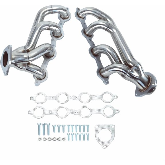 Exhaust Headers for 2002-2016 Chevy Silverado 1500 2500HD 3500HD | 4.8L 5.3L