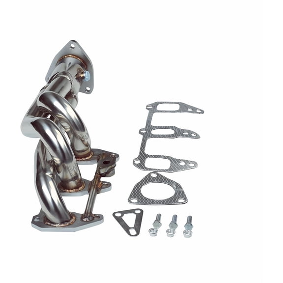 Exhaust Headers kit For 2003-2010 Mazda RX8 SE3P 1.3L | Fit For 2003 2004 2005 2006 2007 2008 2009 2010 Mazda RX-8 Exhaust Header Manifold Stainless Steel