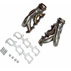 Exhaust Headers kit For for 2011-2017 Ford Mustang 3.7L V6 | Fit For 2011 2012 2013 2014 2015 2016 2017 Ford Mustang Exhaust Header Manifolds Stainless Steel