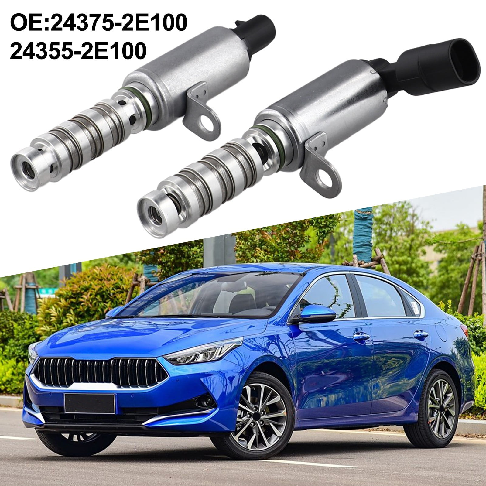 Exhaust Intake Variable Valve Timing VVT Solenoid for Hyundai For ...