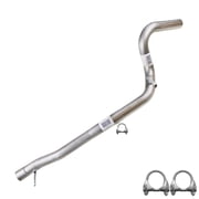 Stainless Steel Exhaust Intermediate Pipe Fits 2007 2011 Jeep Wrangler 3.8L 2-Door   Direct Fit