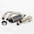 thumbnail image 1 of Exhaust Link Pipe Motorcycle Slip On For Yamaha MT-07 FZ-07 2014-2023 For Tracer 7/GT 2020-2023 700/GT 2016-2019, 1 of 3