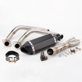 thumbnail image 1 of Exhaust Link Pipe Motorcycle Slip On For Yamaha MT-07 FZ-07 2014-2023 For Tracer 7/GT 2020-2023 700/GT 2016-2019, 1 of 3