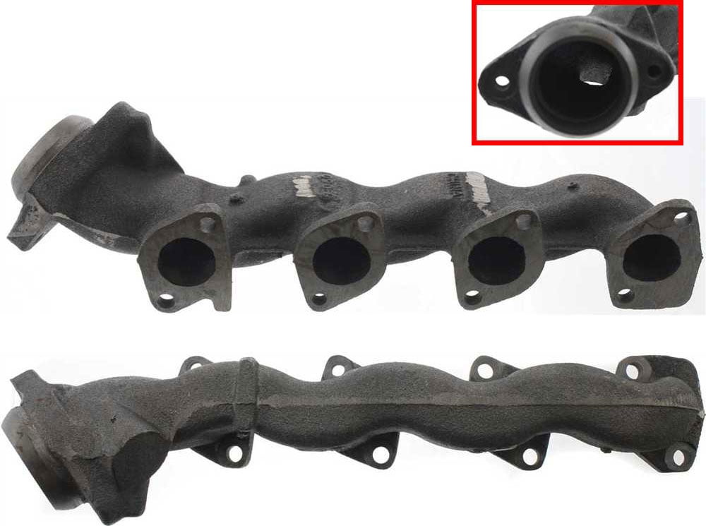 Exhaust Manifold Compatible with 1997-1998 Ford E-350 Econoline 1997-1998 Ford Expedition 1997-1998 Ford F-150 1997-1998 Ford F-250 Passenger Side 8Cyl 5.4L