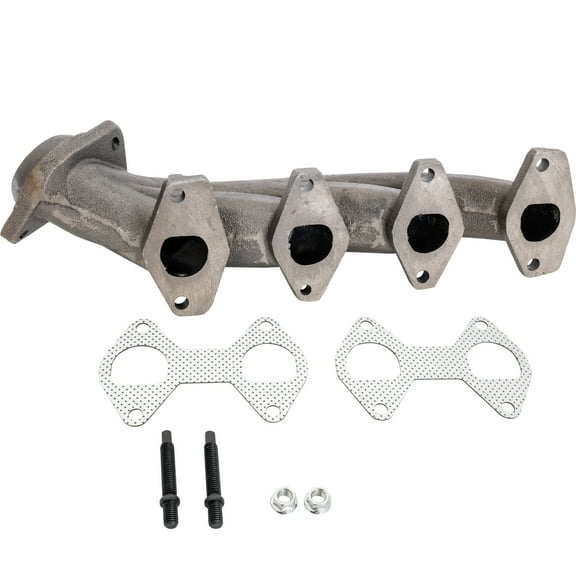 Exhaust Manifold Compatible with 2004-2009 Ford F-150 2005-2009 Ford F-250 Super Duty, Ford F-350 Super Duty, Ford Expedition, Lincoln Navigator Passenger Side 8Cyl 5.4L