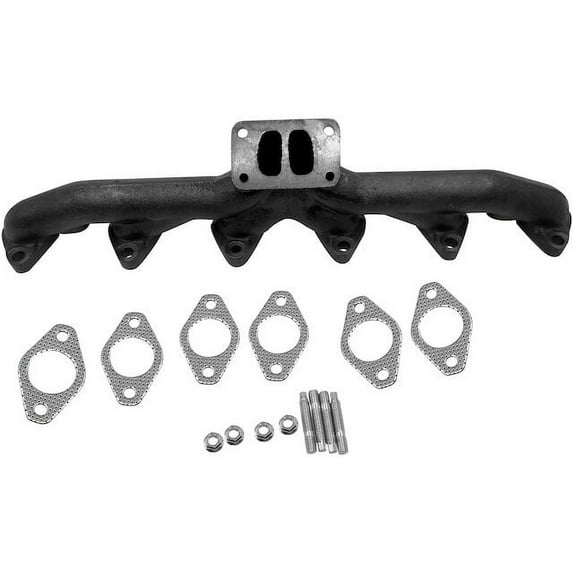 Exhaust Manifold - Compatible with 1999 - 2002 Dodge Ram 2500 5.9L 6-Cylinder 2000 2001