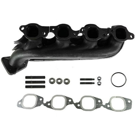 Exhaust Manifold - Compatible with 2001 - 2006 GMC Sierra 2500 HD 8.1L V8 2002 2003 2004 2005