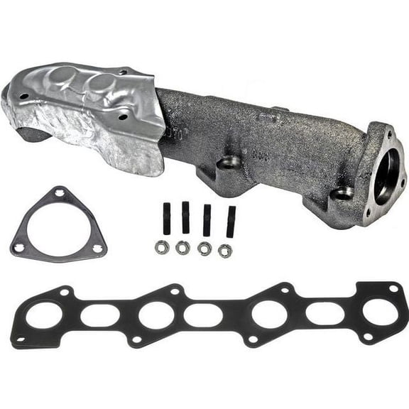 Exhaust Manifold - Compatible with 2008 - 2010 Ford F-450 Super Duty 6.4L V8 2009
