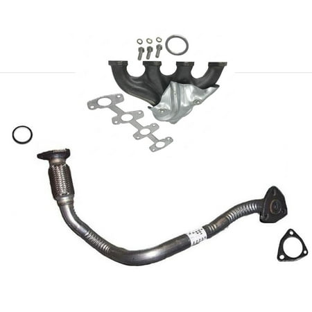 Exhaust Manifold Eng Flex Pipe Fits GMC S10 Pick Up 2.2L Rear Wheel Drive 98-03