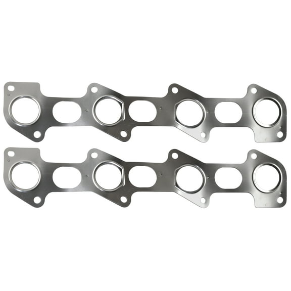 Exhaust Manifold Gasket Compatible For 2009-2010 Ford F-250 Super Duty 2008-2009 Ford F-250 Super Duty 2004-2010 Ford F-250 Super Duty 2003-2010 Ford F-250 Super Duty 2009-2010 Ford F-350 Super D