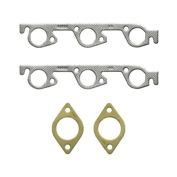 Exhaust Manifold Gasket Set - Compatible with 1990 - 2010 Chrysler Town & Country 1991 1992 1993 1994 1995 1996 1997 1998 1999 2000 2001 2002 2003 2004 2005 2006 2007 2008 2009