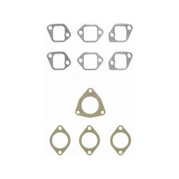 Exhaust Manifold Gasket Set - Compatible with 1956 - 1967 Cadillac DeVille 1957 1958 1959 1960 1961 1962 1963 1964 1965 1966