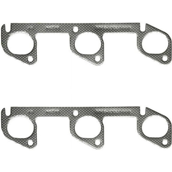 Exhaust Manifold Gasket Set - Compatible with 1990 - 1996 Ford Ranger 4.0L V6 1991 1992 1993 1994 1995