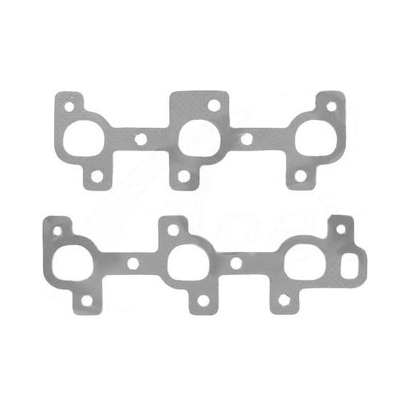 Exhaust Manifold Gasket Set - Compatible with 2007 - 2011 Dodge Nitro 3.7L V6 2008 2009 2010