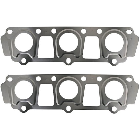 Exhaust Manifold Gasket Set - Compatible with 2011 - 2015, 2017 - 2019 Audi Q7 3.0L V6 2012 2013 2014 2018