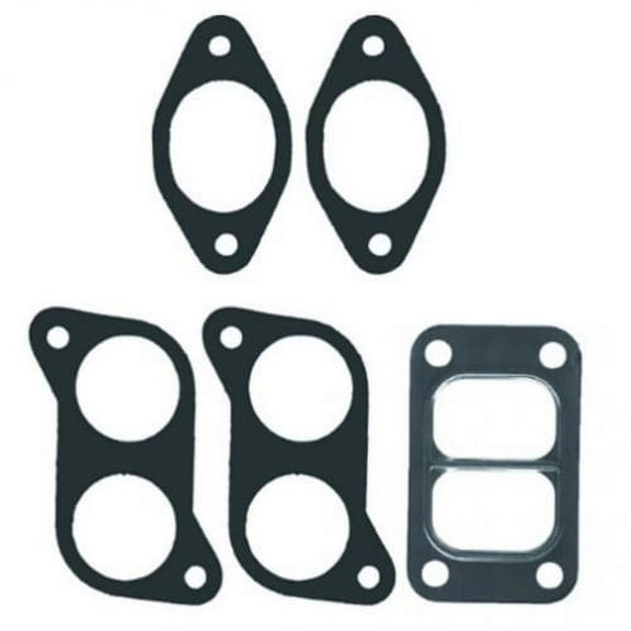 Exhaust Manifold Gasket Set fits John Deere 4050 4250 4320 4430 4440 4450 4630 4640 4650 4840