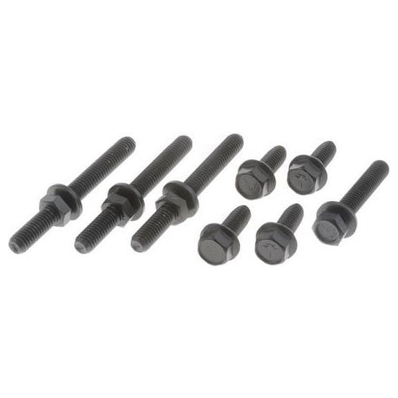 Exhaust Manifold Hardware Kit - Compatible with 1977 - 1997 Ford F-250 1978 1979 1980 1981 1982 1983 1984 1985 1986 1987 1988 1989 1990 1991 1992 1993 1994 1995 1996