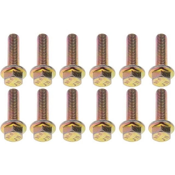 Exhaust Manifold Hardware Kit - Compatible with 1999 - 2022 Chevy Silverado 1500 2000 2001 2002 2003 2004 2005 2006 2007 2008 2009 2010 2011 2012 2013 2014 2015 2016 2017 2018 2019 2020 2021