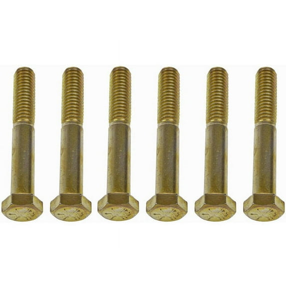 Exhaust Manifold Hardware Kit - Compatible with 1987 - 1988 Chevy R30 5.7L V8 FI