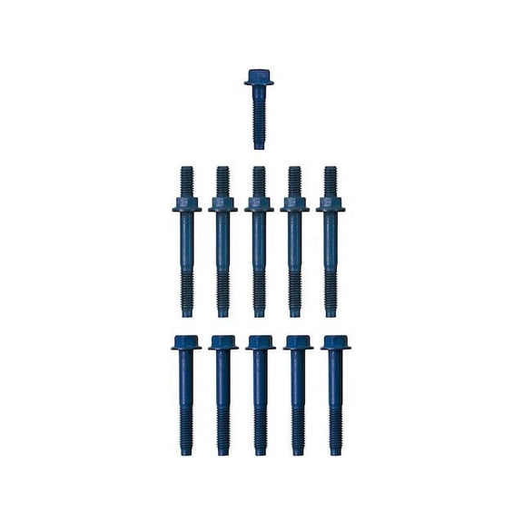 Exhaust Manifold Hardware Kit - Compatible with 1990 - 1996 Ford F-250 7.5L V8 1991 1992 1993 1994 1995