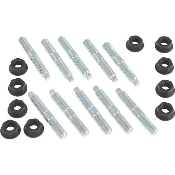 Exhaust Manifold Hardware Kit - Compatible with 1997 - 2010 Ford F-150 1998 1999 2000 2001 2002 2003 2004 2005 2006 2007 2008 2009