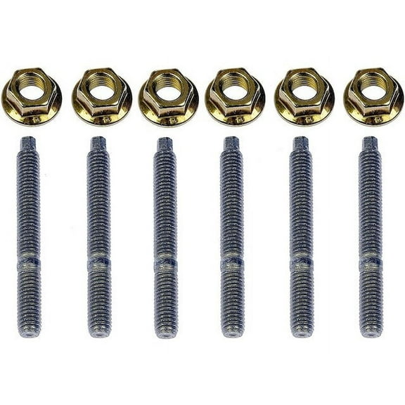 Exhaust Manifold Hardware Kit - Compatible with 2001 - 2010 Ford Explorer 2002 2003 2004 2005 2006 2007 2008 2009